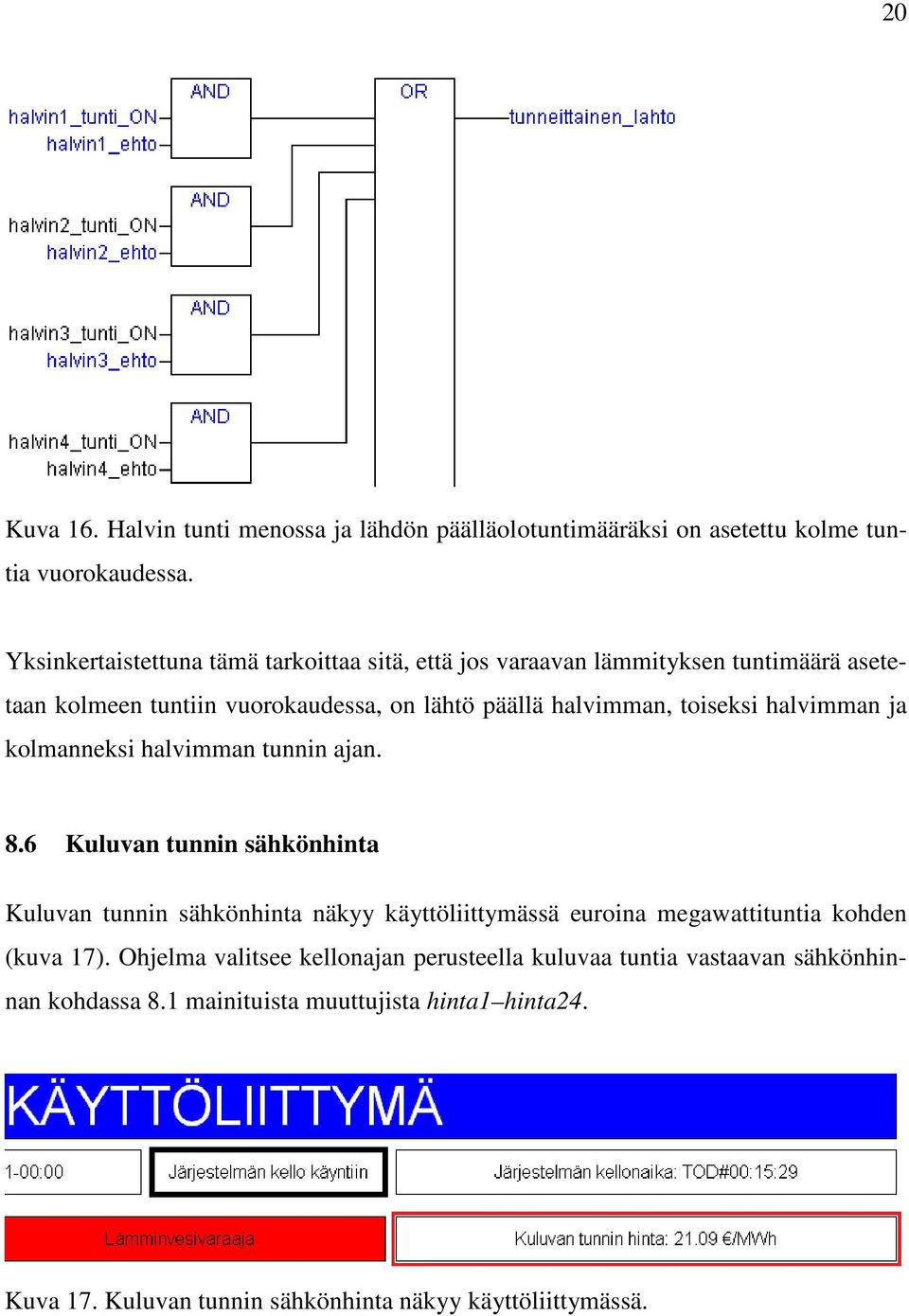 toiseksi halvimman ja kolmanneksi halvimman tunnin ajan. 8.