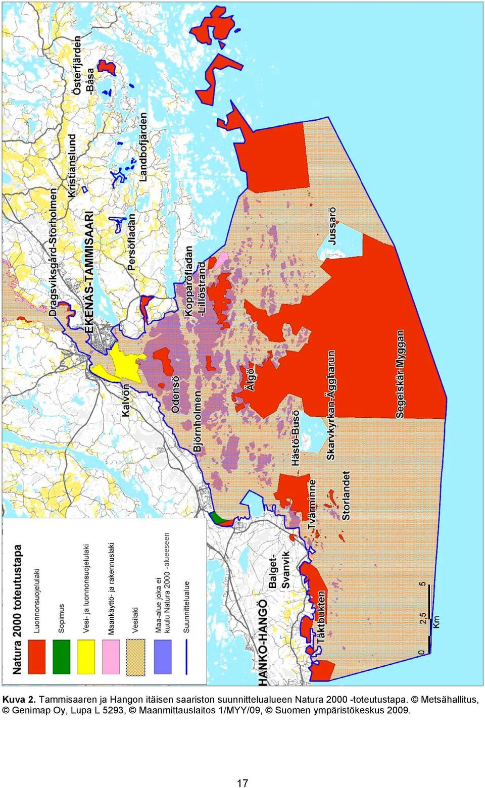 Natura 2000 -toteutustapa.