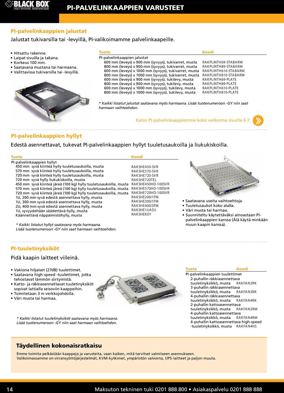 PI-palvelinkaappien jalustat 600 mm (leveys) x 900 mm (syvyys), tukivarret, musta RAKPLINTH69-STABARM 800 mm (leveys) x 900 mm (syvyys), tukivarret, musta RAKPLINTH89-STABARM 600 mm (leveys) x 1000