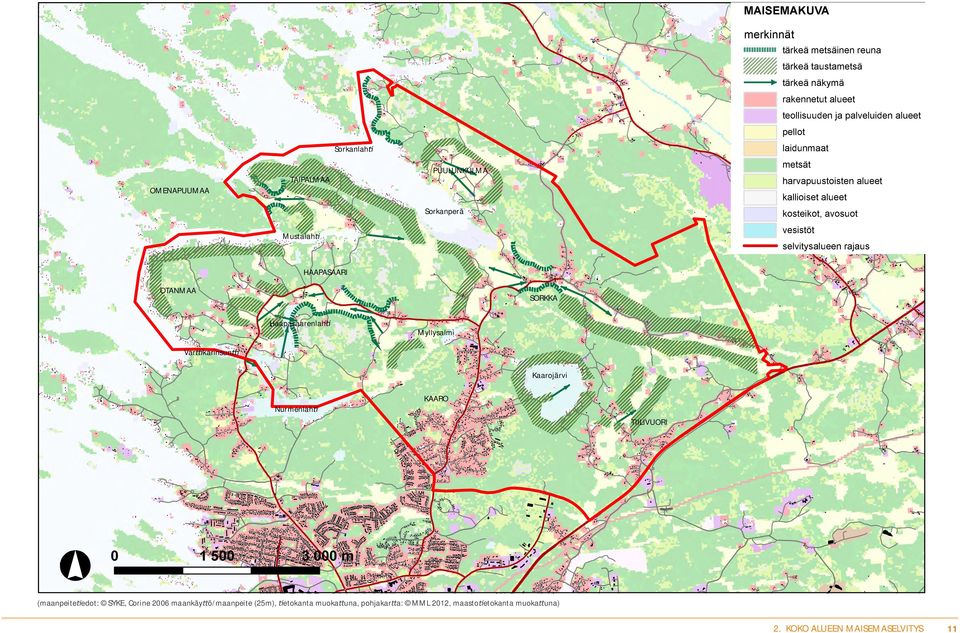 TIILIVUORI (maanpeite edot: SYKE, Corine 2006 maankäy ö/maanpeite (25m), etokanta