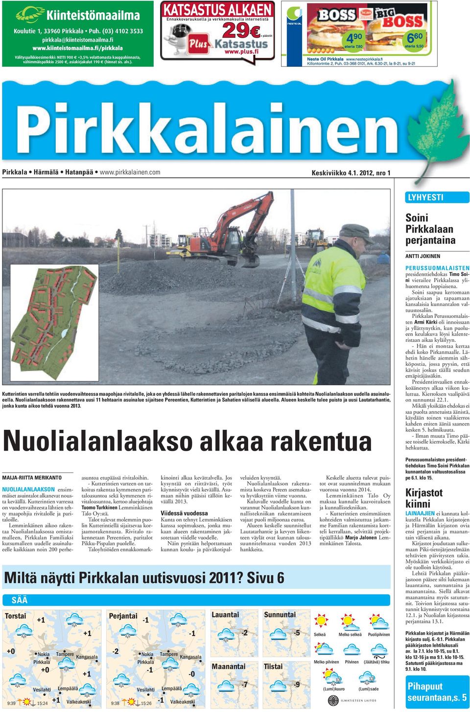 pirkkalainen.com Keskiviikko 4.1.