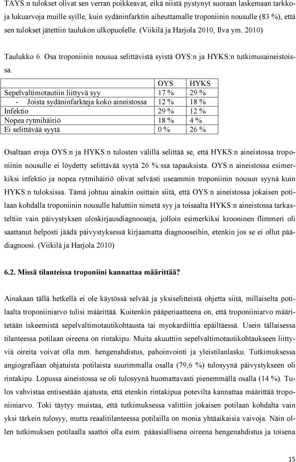 OYS HYKS Sepelvaltimotautiin liittyvä syy 17 % 29 % - Joista sydäninfarkteja koko aineistossa 12 % 18 % Infektio 29 % 12 % Nopea rytmihäiriö 18 % 4 % Ei selittävää syytä 0 % 26 % Osaltaan eroja OYS:n