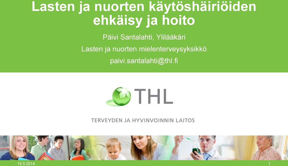 Ylilääkäri Lasten ja nuorten