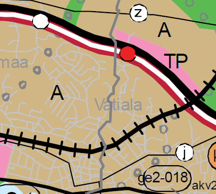 liitettävä, pieni virkistysalue-043-p on kasvillisuudeltaan hoitamaton, mutta ihmisen muokkaama.