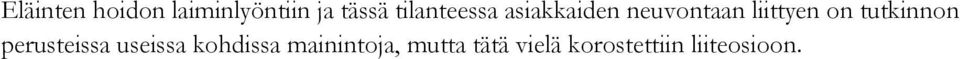 on tutkinnon perusteissa useissa kohdissa