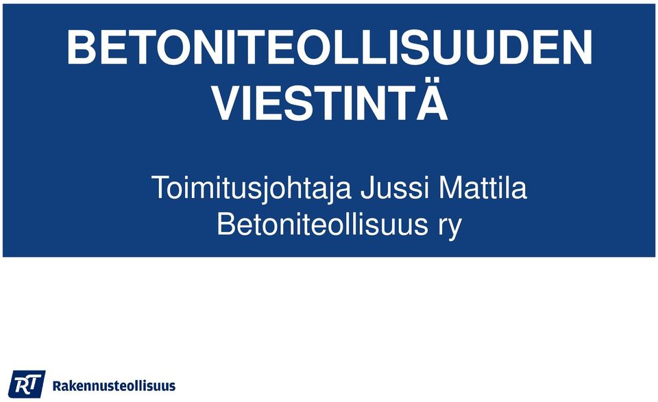 Toimitusjohtaja