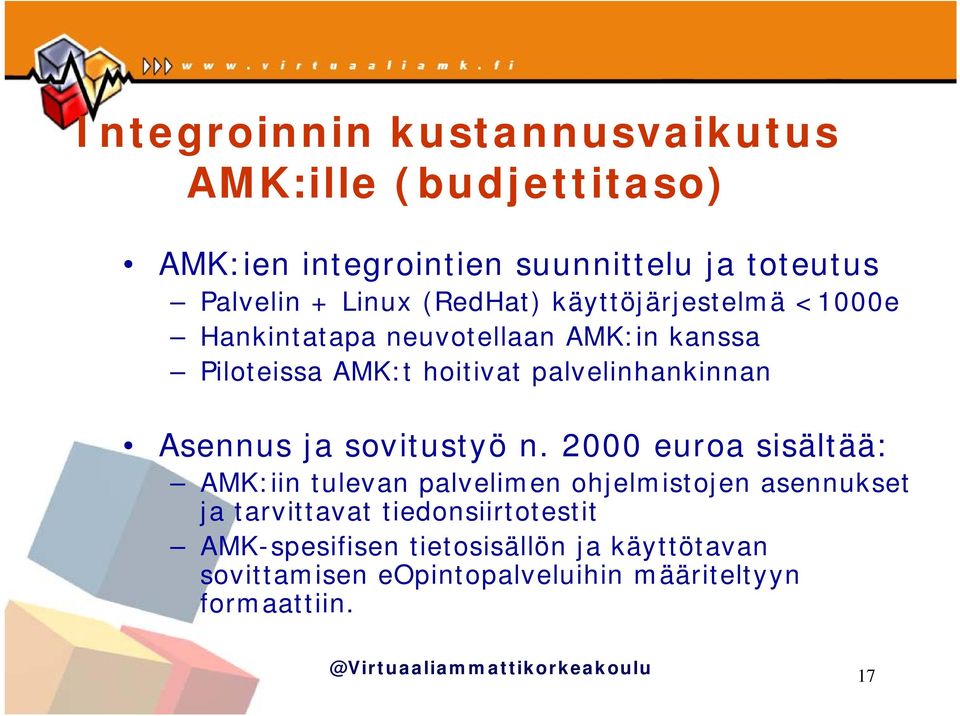 Asennus ja sovitustyö n.