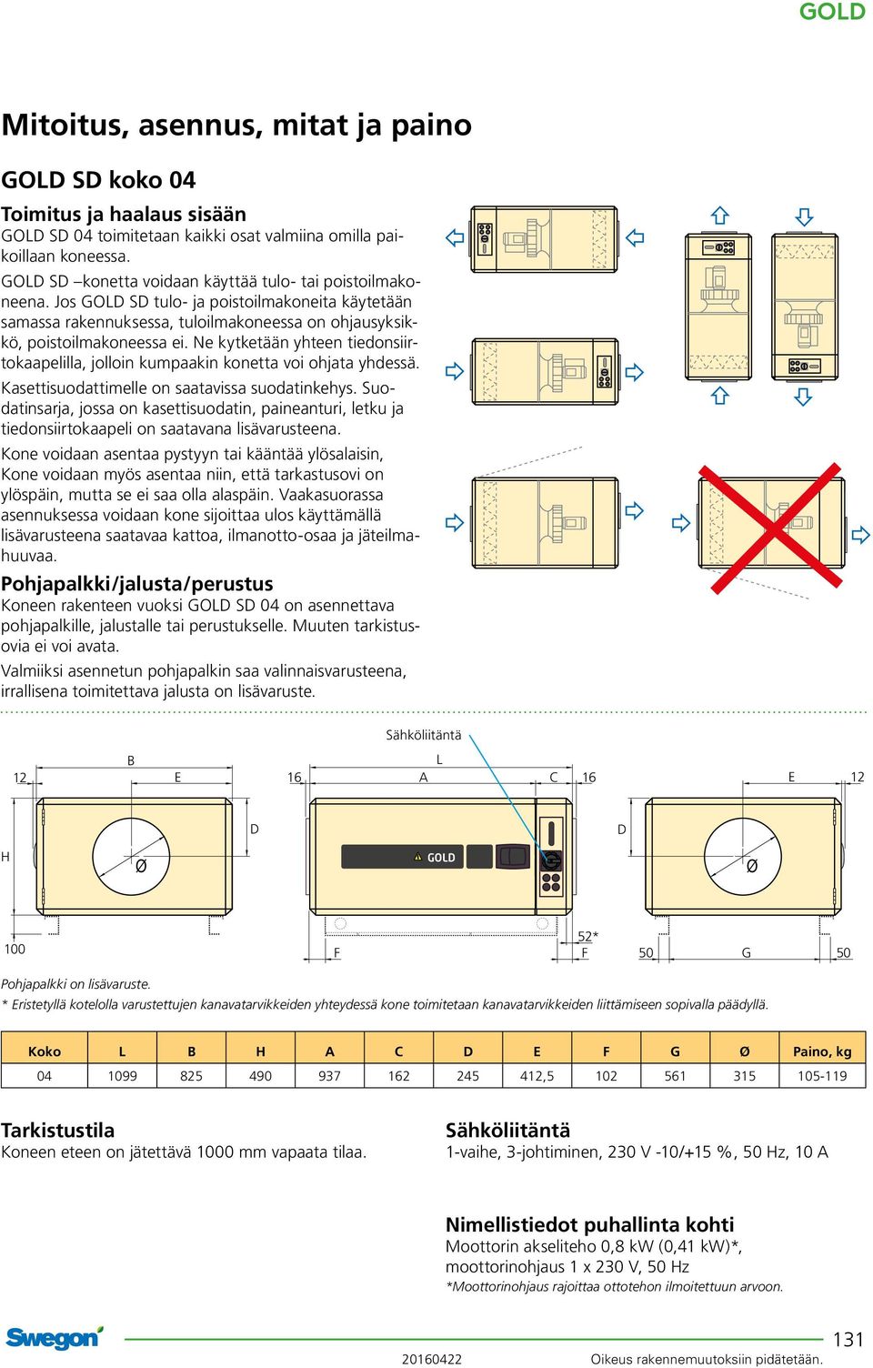 Ne kytketään yhteen tiedonsiirtokaapelilla, jolloin kumpaakin konetta voi ohjata yhdessä. Kasettisuodattimelle on saatavissa suodatinkehys.