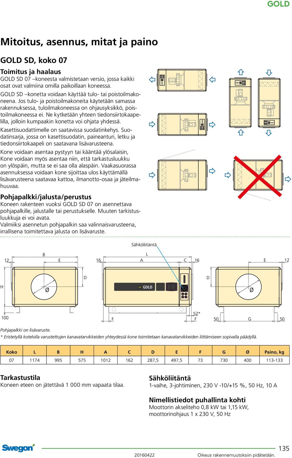 Ne kytketään yhteen tiedonsiirtokaapelilla, jolloin kumpaakin konetta voi ohjata yhdessä. Kasettisuodattimelle on saatavissa suodatinkehys.