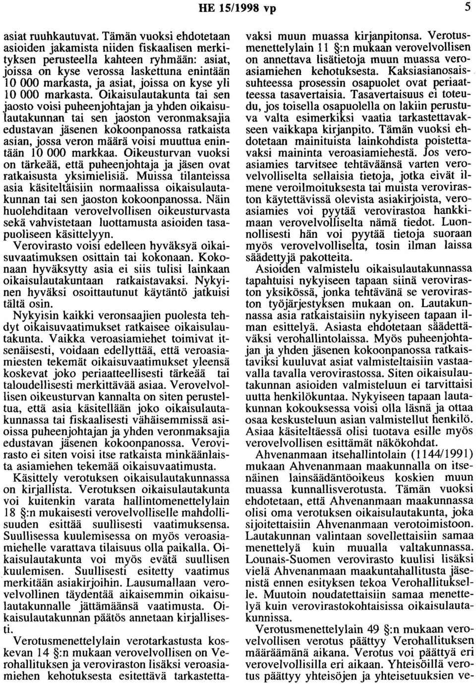 10 000 markasta.