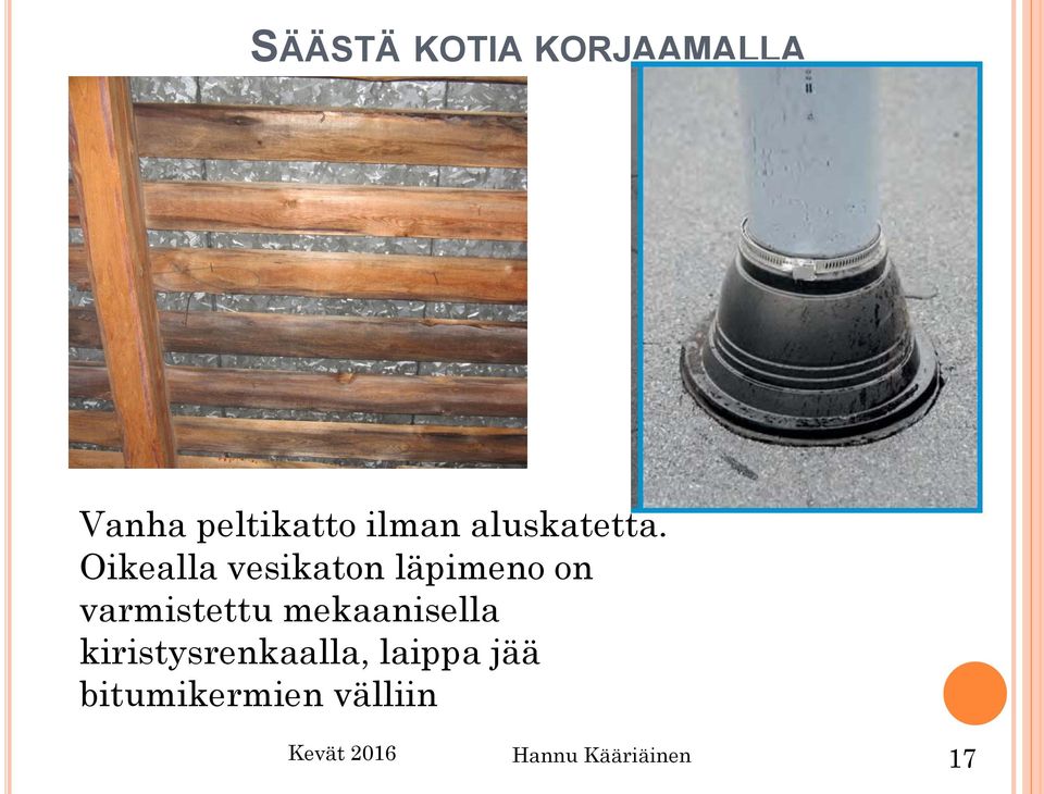 varmistettu mekaanisella