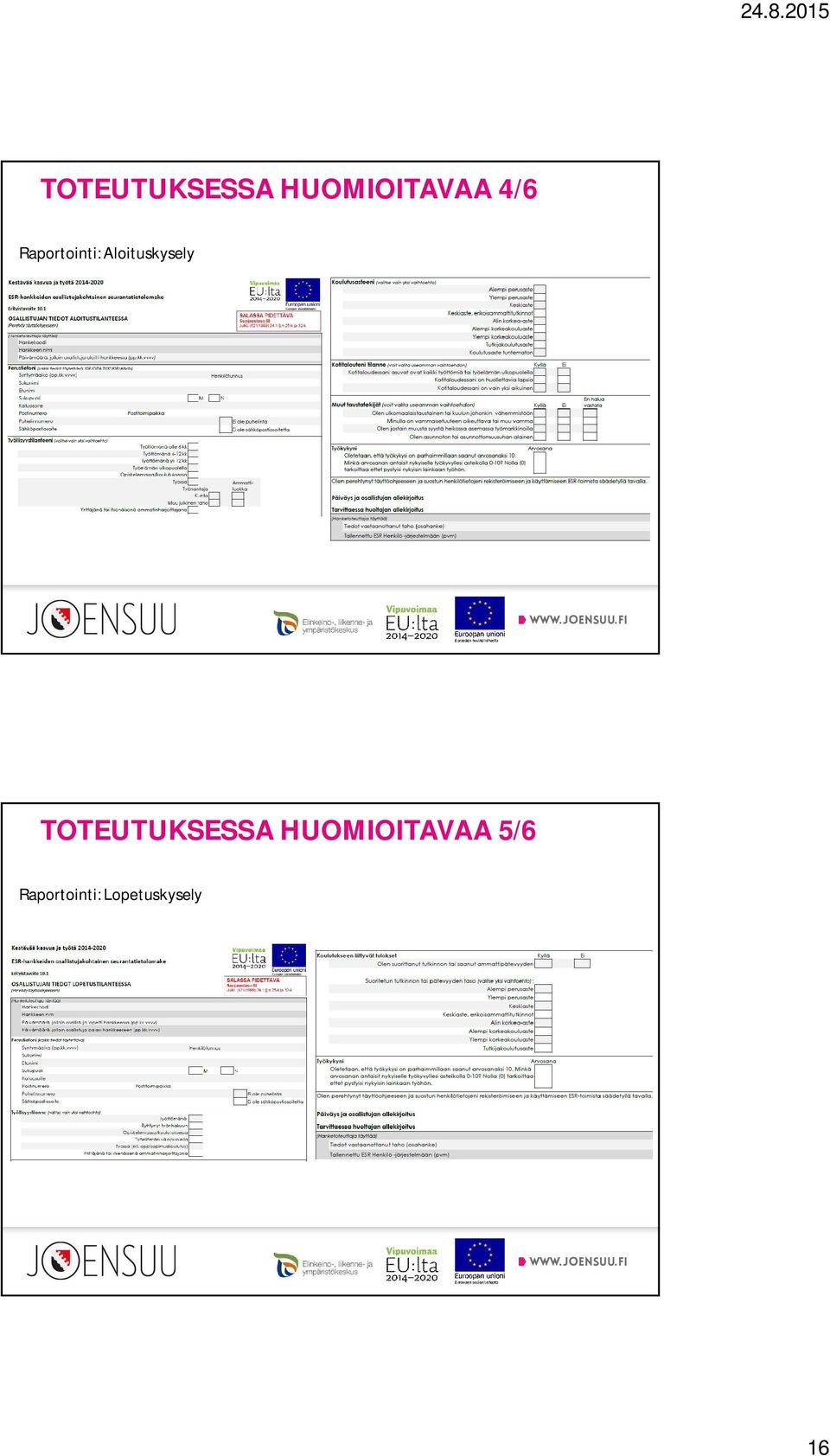 Aloituskysely  5/6