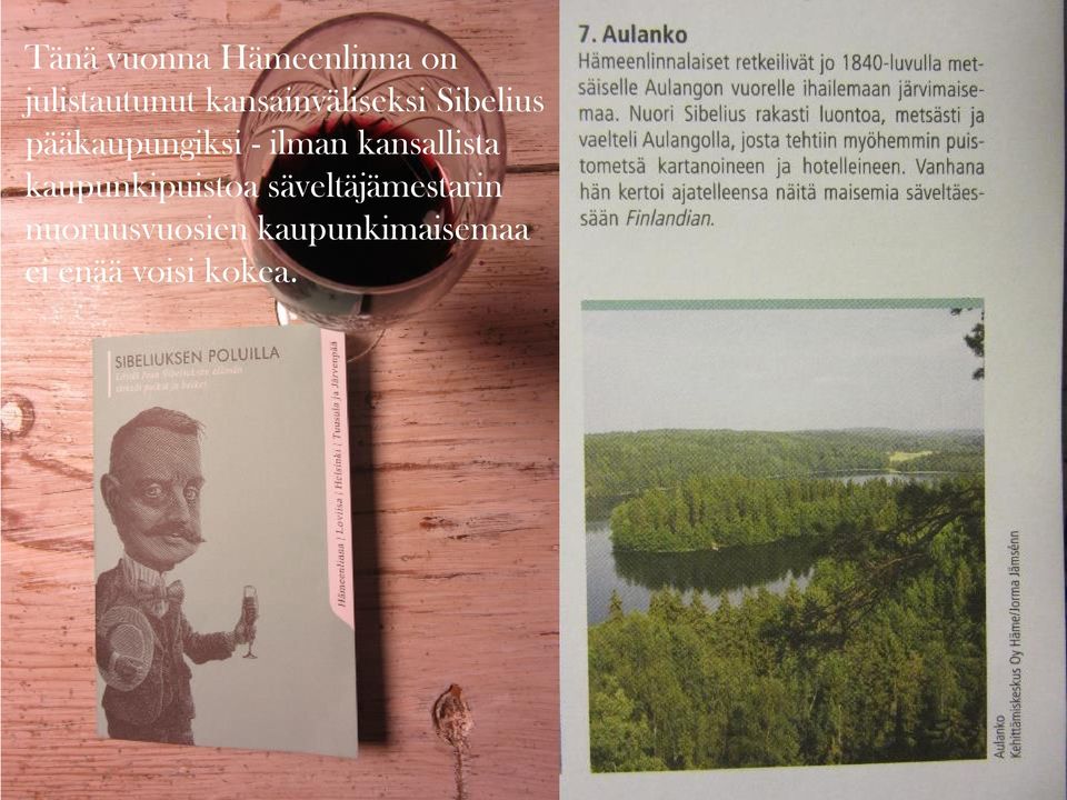 ilman kansallista kaupunkipuistoa