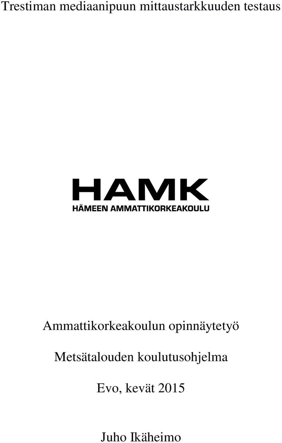 Metsätalouden