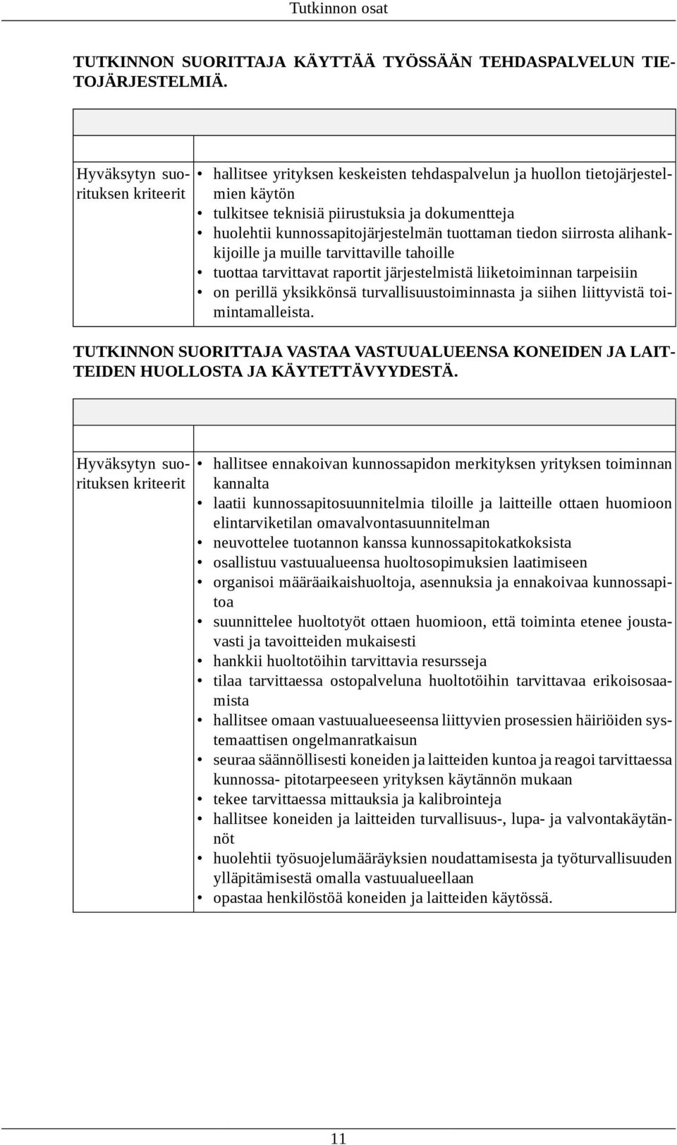 alihankkijoille ja muille tarvittaville tahoille tuottaa tarvittavat raportit järjestelmistä liiketoiminnan tarpeisiin on perillä yksikkönsä turvallisuustoiminnasta ja siihen liittyvistä