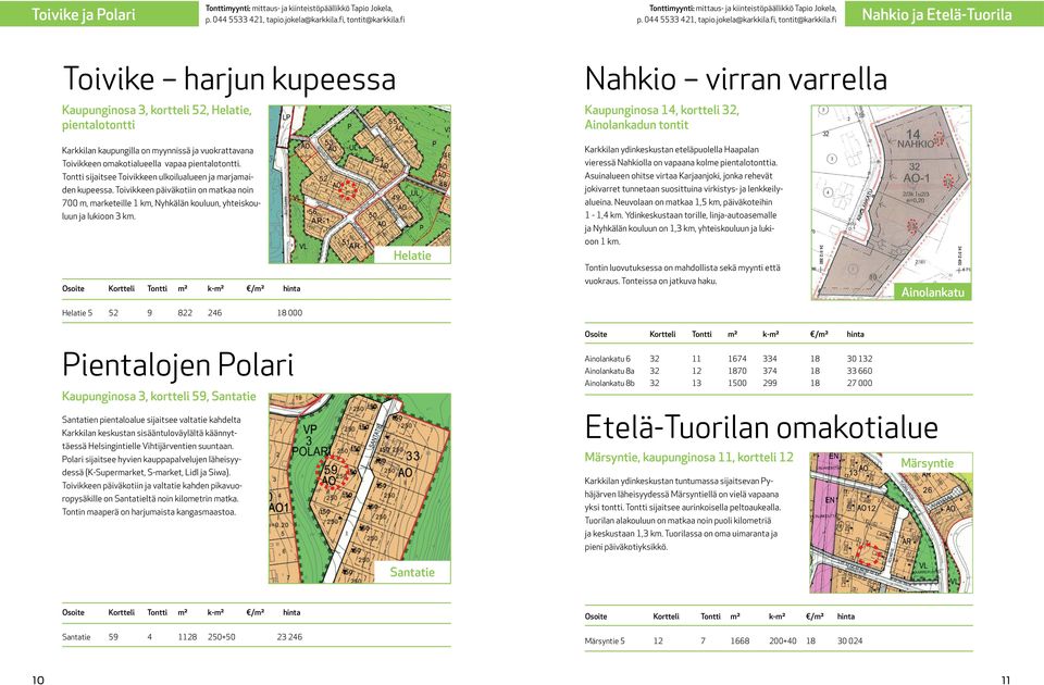 Tontti sijaitsee Toivikkeen ulkoilualueen ja marjamai- Asuinalueen ohitse virtaa Karjaanjoki, jonka rehevät den kupeessa.