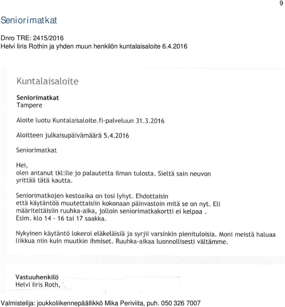kuntalaisaloite 6.4.