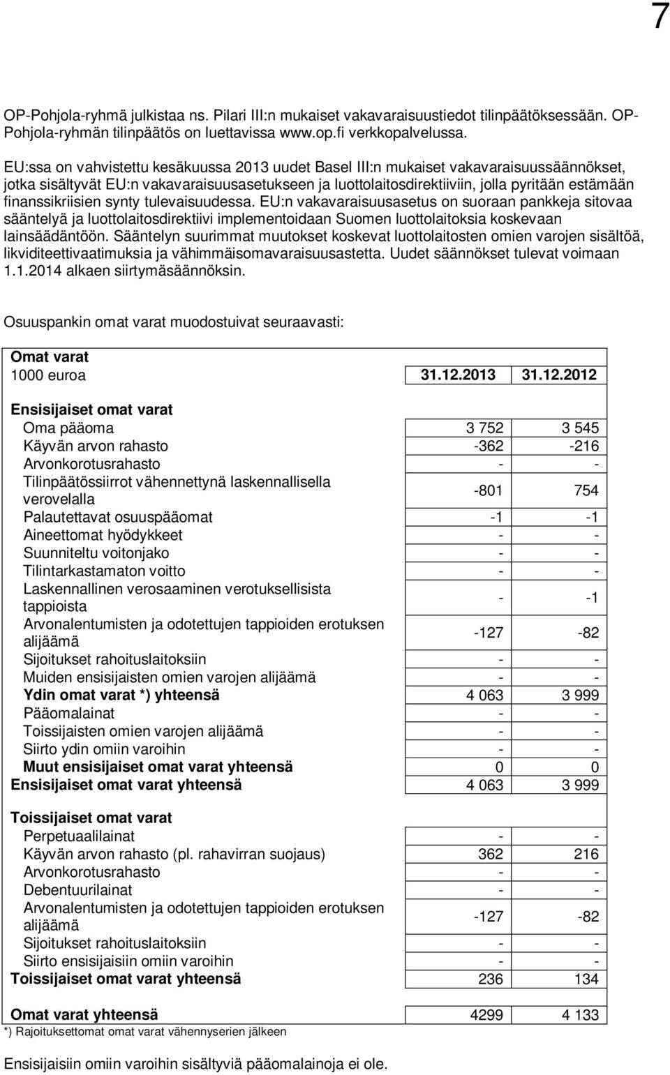finanssikriisien synty tulevaisuudessa. EU:n vakavaraisuusasetus on suoraan pankkeja sitovaa sääntelyä ja luottolaitosdirektiivi implementoidaan Suomen luottolaitoksia koskevaan lainsäädäntöön.