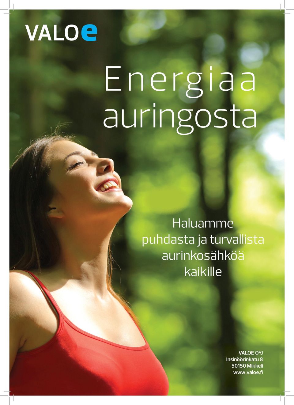 aurinkosähköä kaikille VALOE