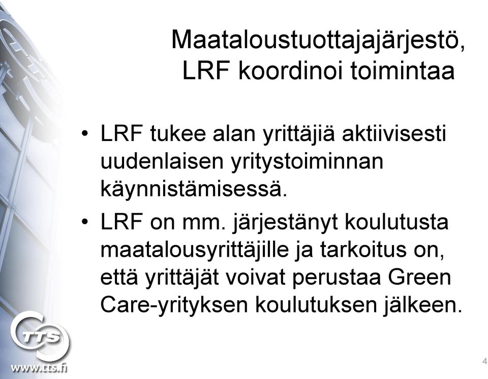LRF on mm.