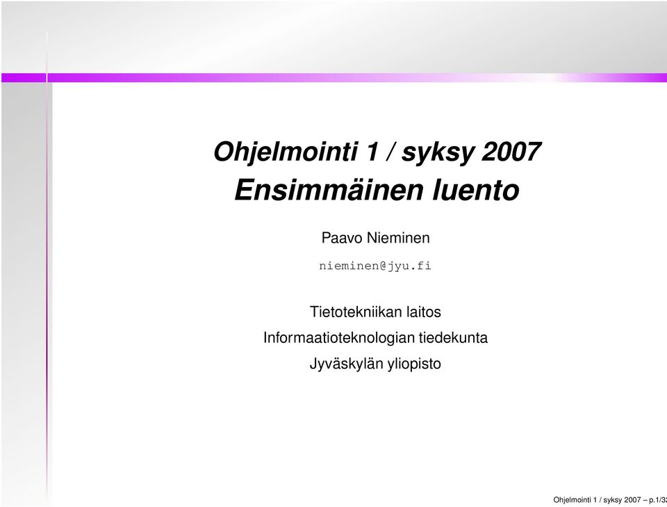 fi Tietotekniikan laitos