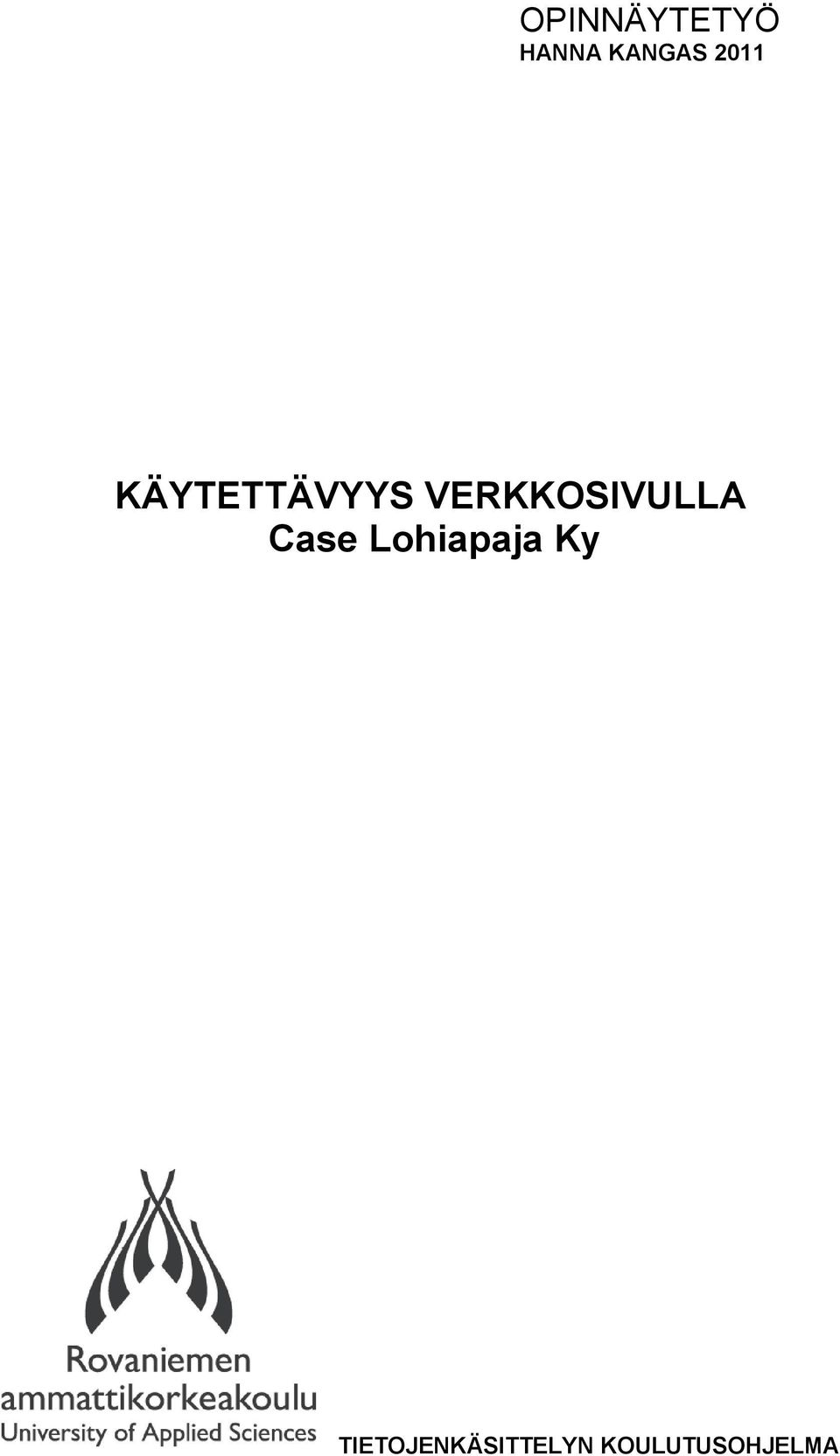 VERKKOSIVULLA Case