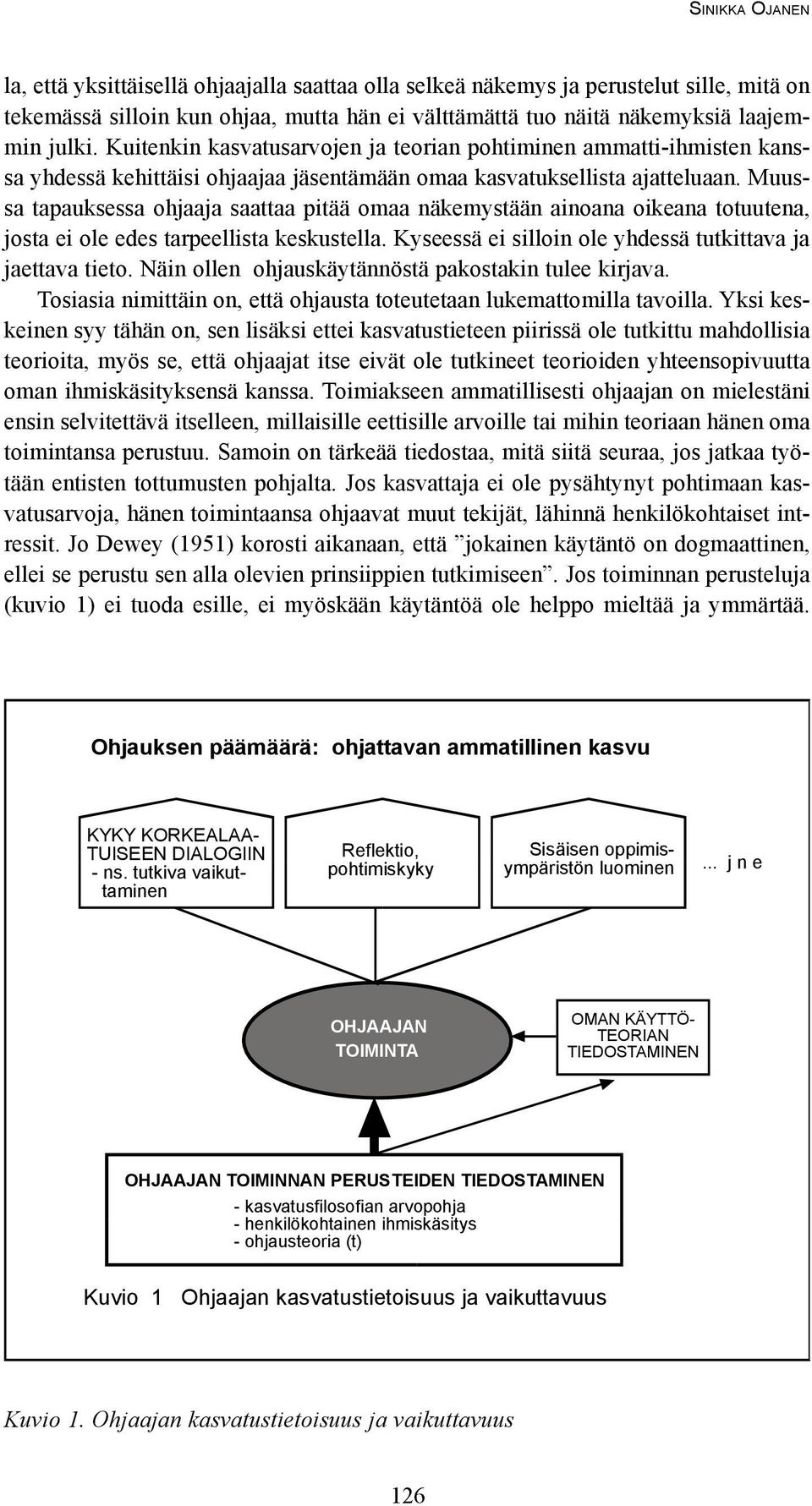 Muussa tapauksessa ohjaaja saattaa pitää omaa näkemystään ainoana oikeana totuutena, josta ei ole edes tarpeellista keskustella. Kyseessä ei silloin ole yhdessä tutkittava ja jaettava tieto.