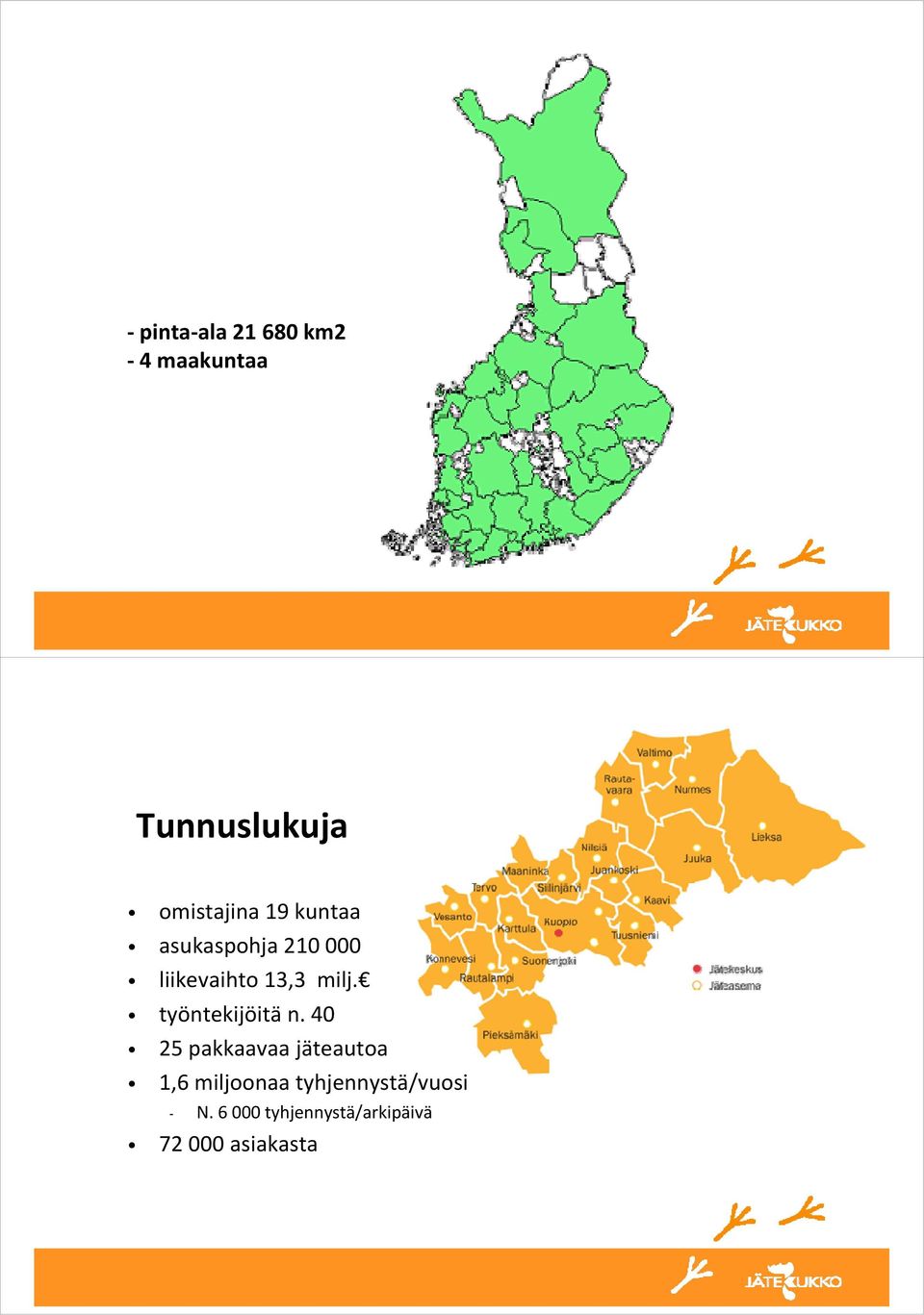 työntekijöitä n.