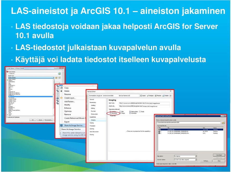 helposti ArcGIS for Server 10.