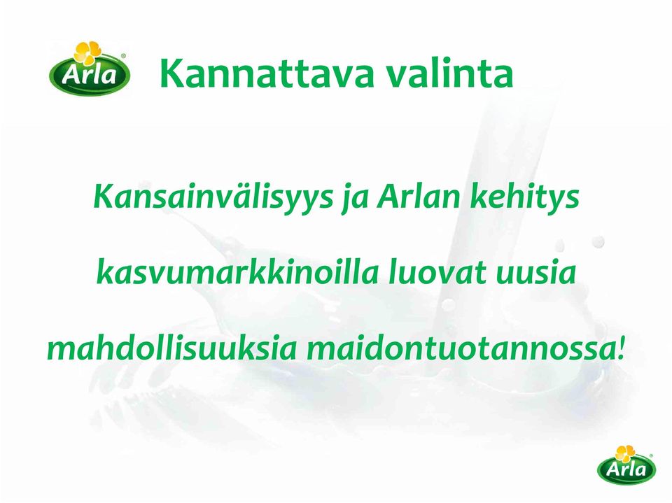 kehitys kasvumarkkinoilla