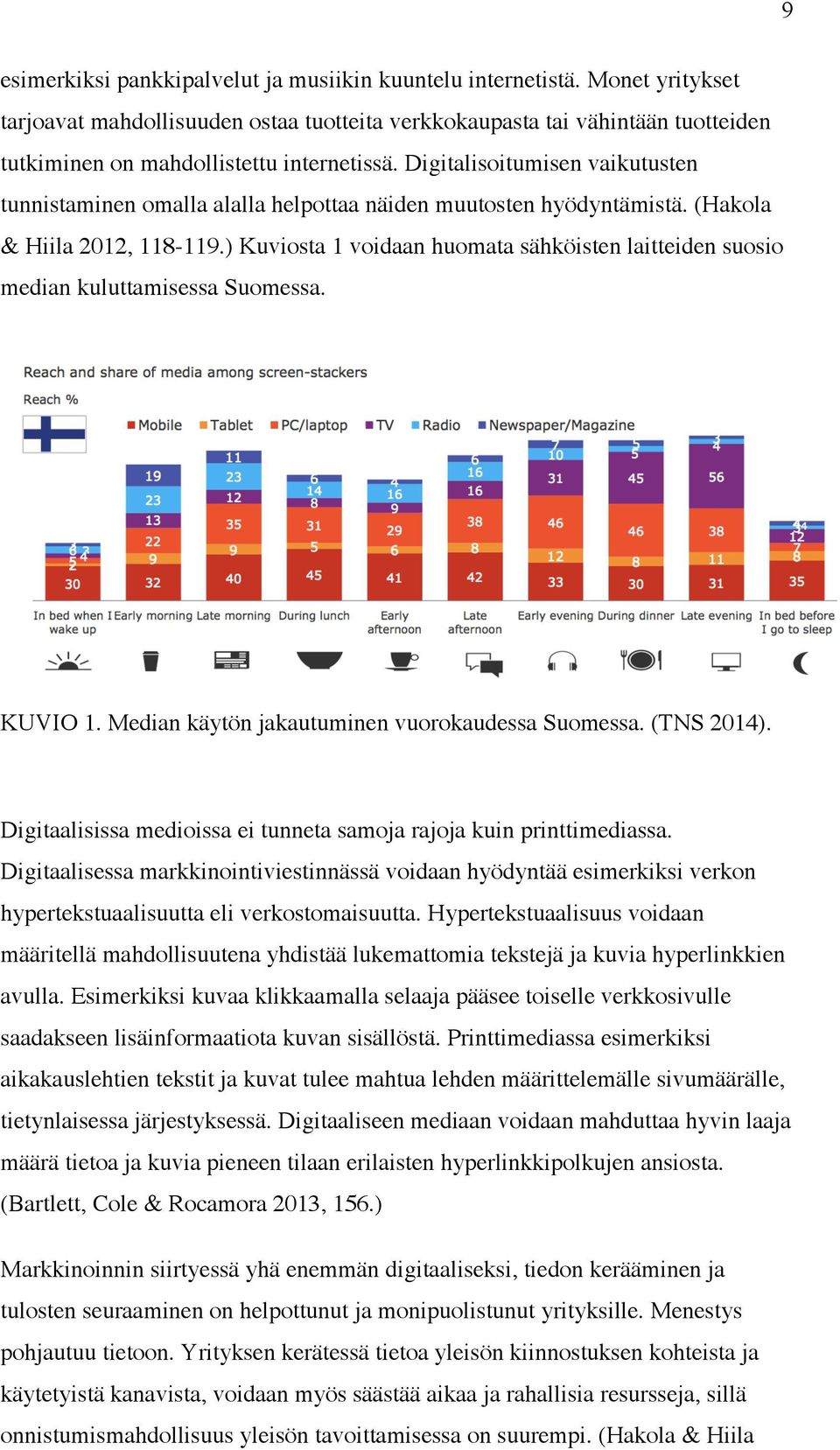 Digitalisoitumisen vaikutusten tunnistaminen omalla alalla helpottaa näiden muutosten hyödyntämistä. (Hakola & Hiila 2012, 118-119.