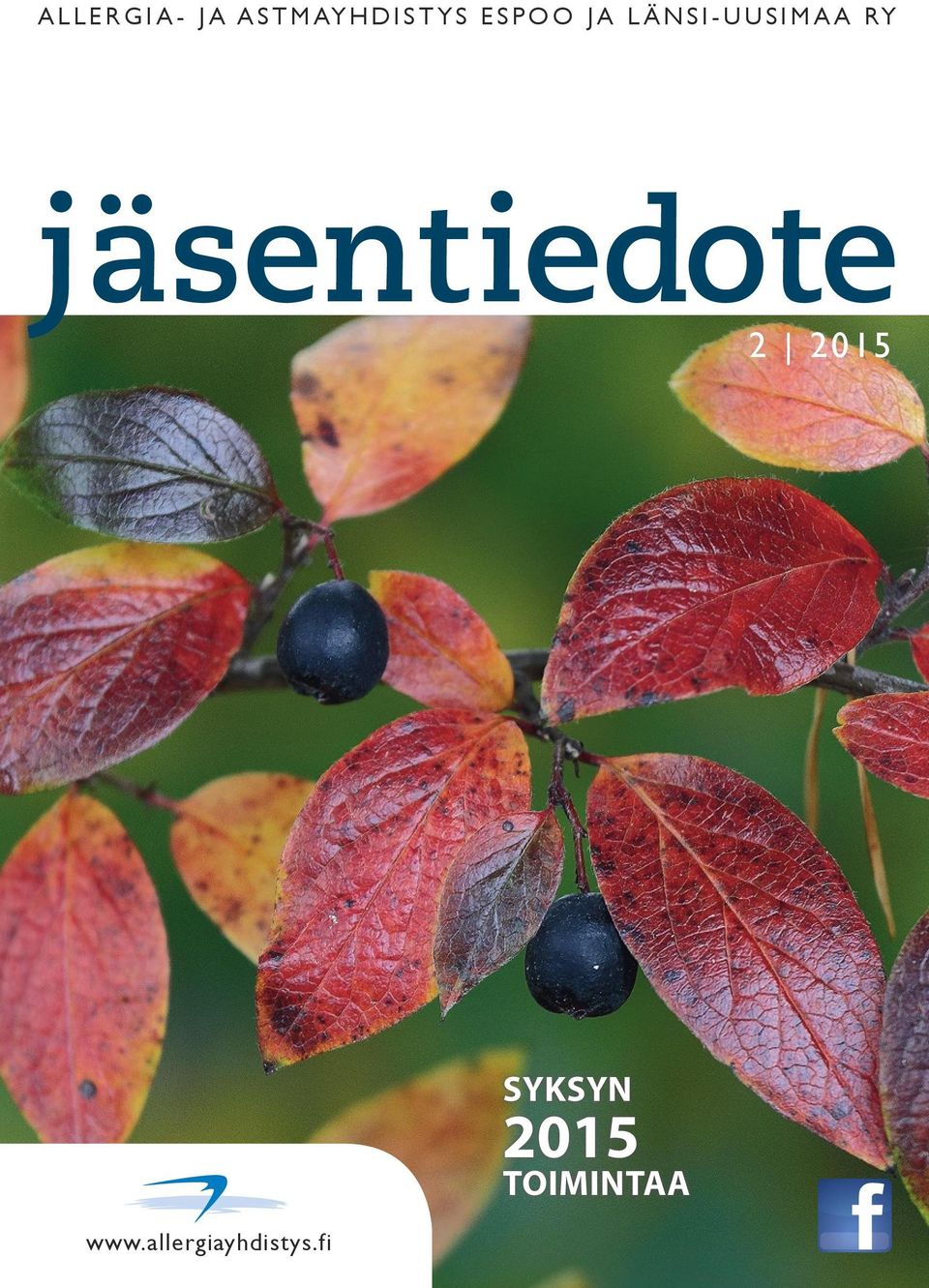 jäsentiedote 2 2015 www.