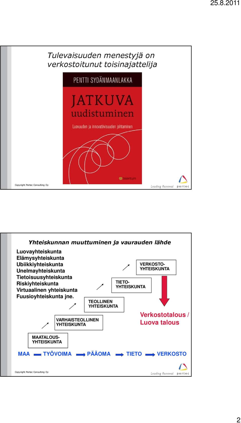 Tietoisuusyhteiskunta Riskiyhteiskunta Virtuaalinen yhteiskunta Fuusioyhteiskunta jne.