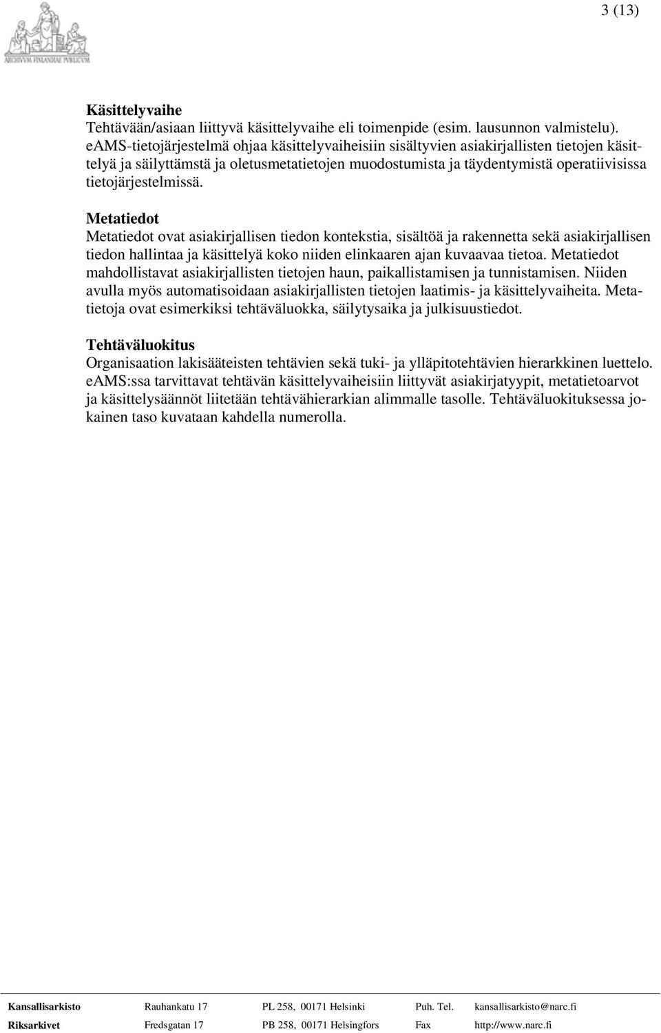 tietojärjestelmissä.