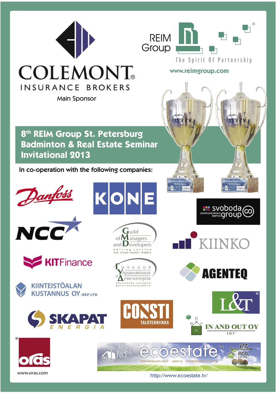 Petersburg Badminton & Real Estate Seminar Invitational