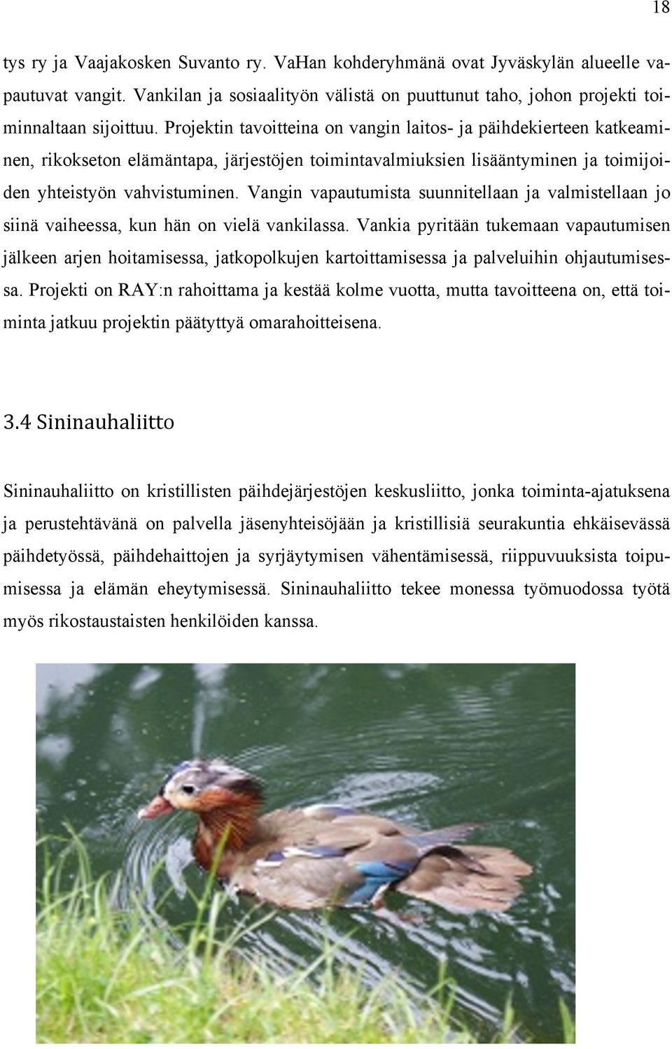 Vangin vapautumista suunnitellaan ja valmistellaan jo siinä vaiheessa, kun hän on vielä vankilassa.