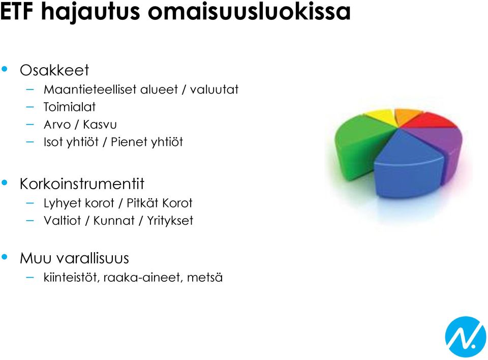 yhtiöt Korkoinstrumentit Lyhyet korot / Pitkät Korot Valtiot