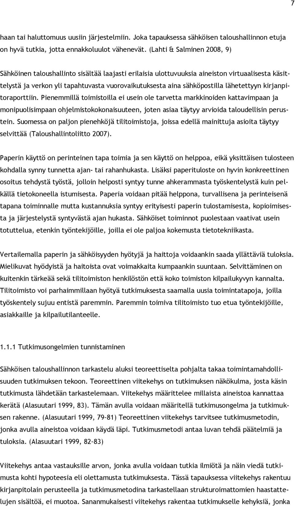 lähetettyyn kirjanpitoraporttiin.