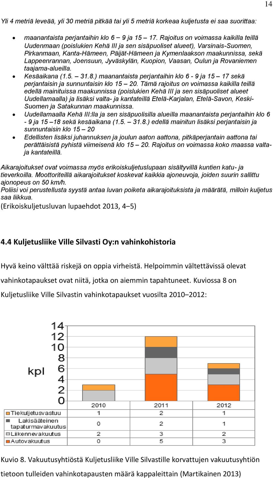 Lappeenrannan, Joensuun, Jyväskylän, Kuopion, Vaasan, Oulun ja Rovaniemen taajama-alueilla. Kesäaikana (1.5. 31.8.