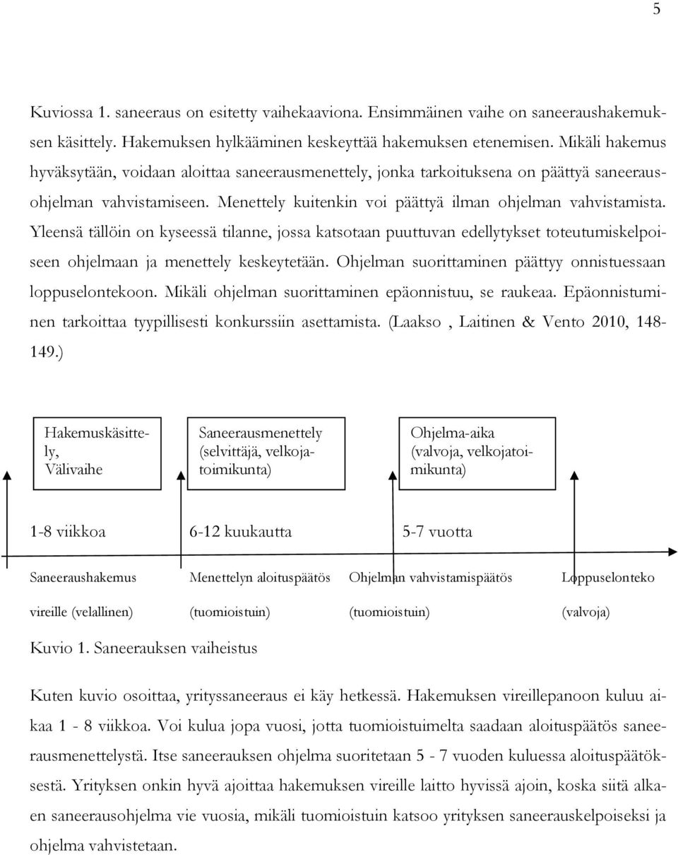 Yleensä tällöin on kyseessä tilanne, jossa katsotaan puuttuvan edellytykset toteutumiskelpoiseen ohjelmaan ja menettely keskeytetään. Ohjelman suorittaminen päättyy onnistuessaan loppuselontekoon.