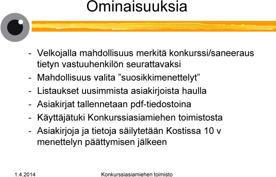 uusimmista asiakirjoista haulla - Asiakirjat tallennetaan pdf-tiedostoina -