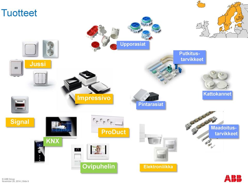 Kattokannet Signal KNX ProDuct