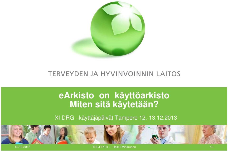 XI DRG käyttäjäpäivät Tampere