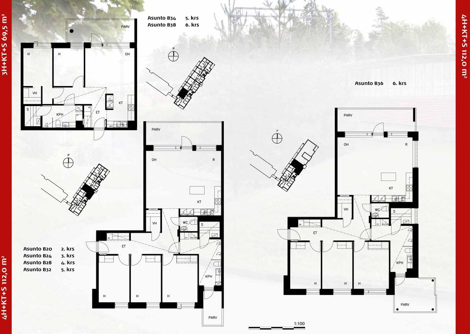 krs 4H+KT+S 112,0 m 2 Asunto B36 6.