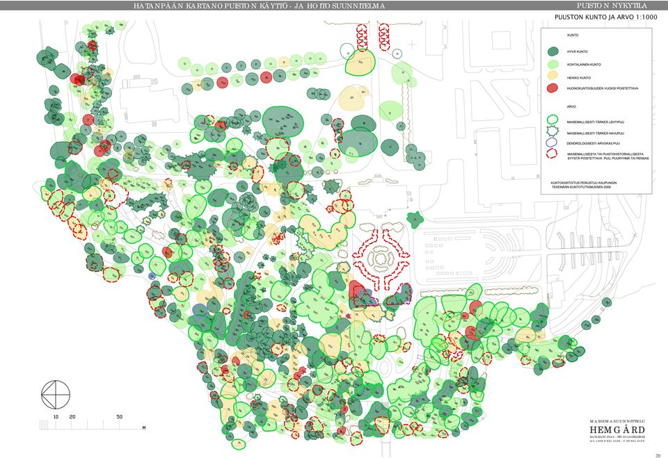 ja arvo 1:1000 MAISEMASUUNNITTELU HEMGÅRD