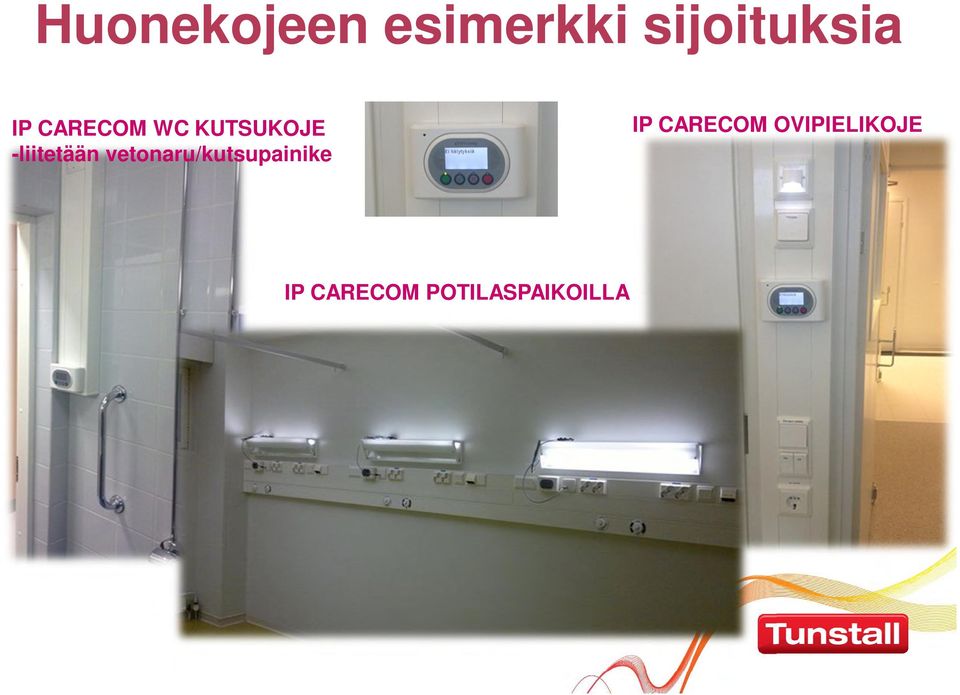 vetonaru/kutsupainike IP CARECOM