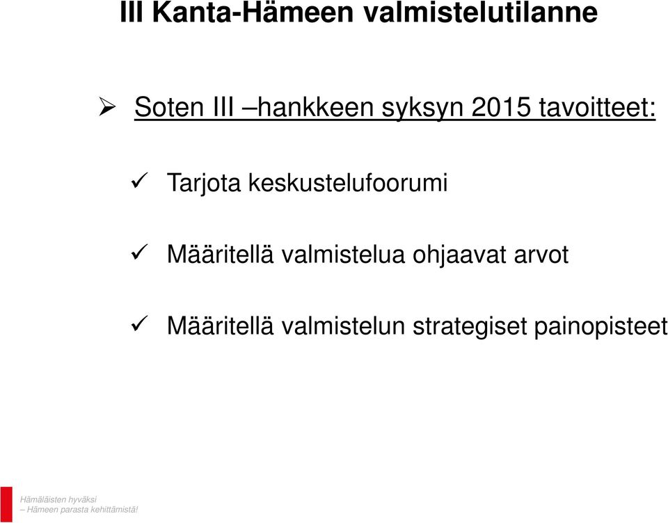 keskustelufoorumi Määritellä valmistelua