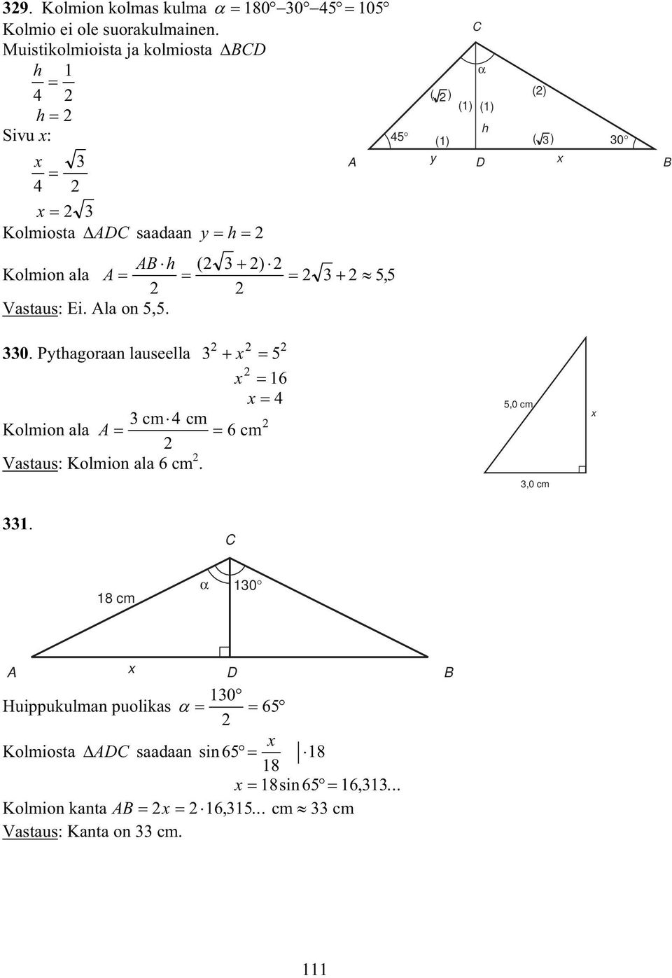 Ala on 5,5. C ( ) () () () h 45 () ( ) 0 y D B 0.