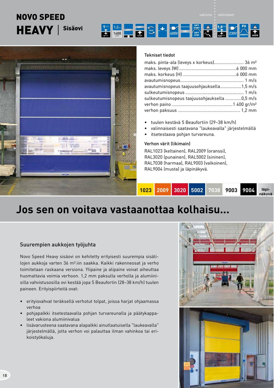 ..1 400 gr/m² verhon paksuus... 1,2 mm tuulen kestävä 5 Beaufortiin (29 38 km/h) valinnaisesti saatavana "laukeavalla" järjestelmällä itsetestaava pohjan turvareuna.