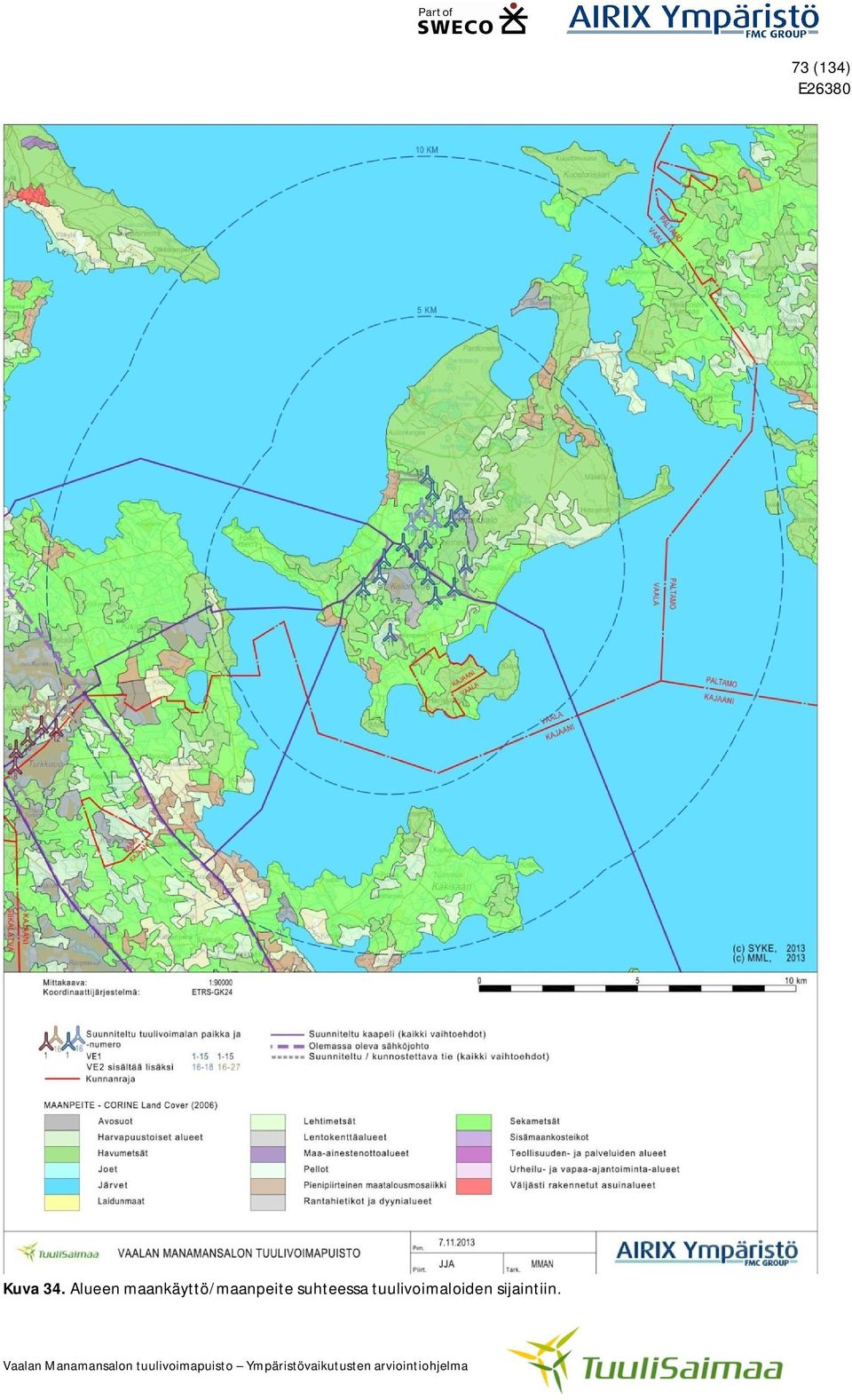 maankäyttö/maanpeite